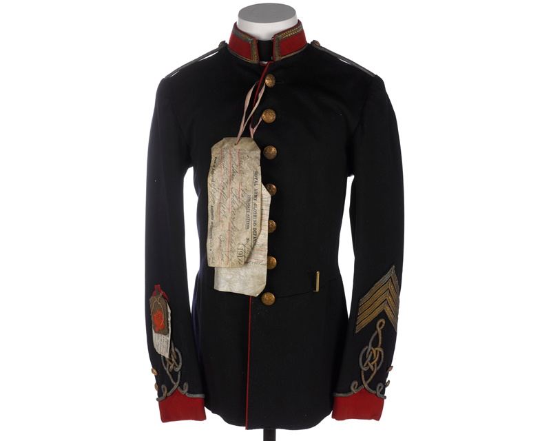 Warrant Officer tunic, Military Provost Staff Corps, 1914