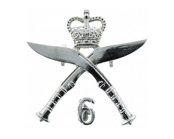 Cap badge, 6th Gurkha Rifles, c1940