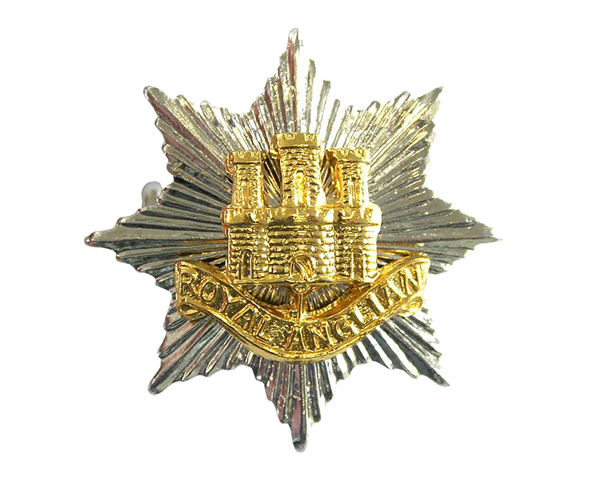 Cap badge, The Royal Anglian Regiment, c1990