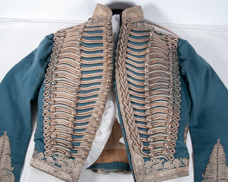 The condition of the jacket before treatment