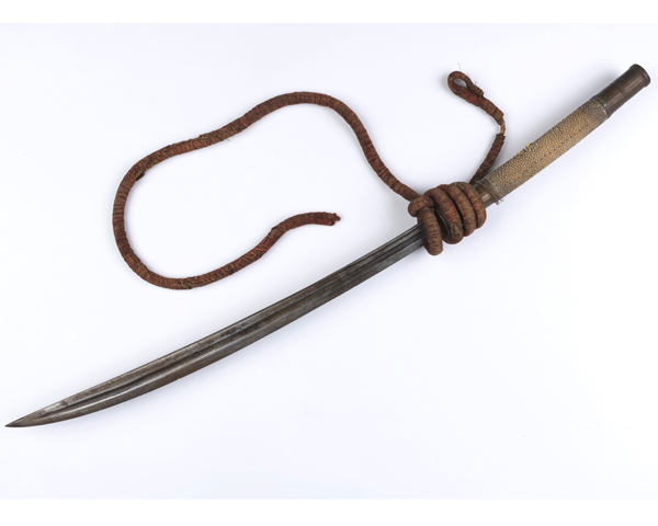 Burmese dha sword, c1820s