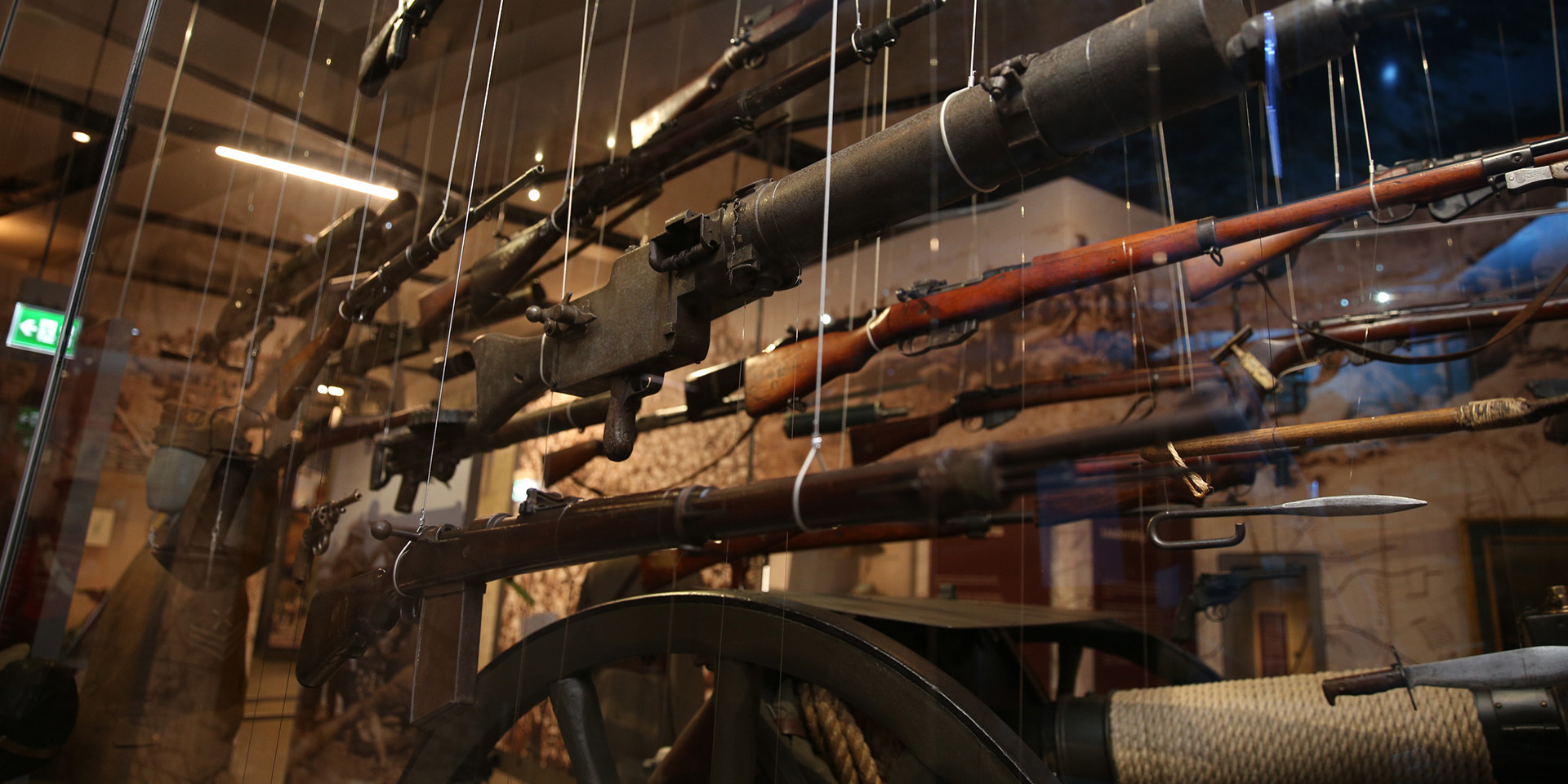 Mass weapons display in the Conflict in Europe gallery