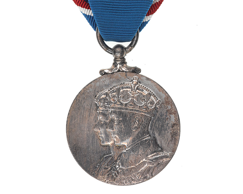 Medal commemorating the Coronation of King George VI, 1937