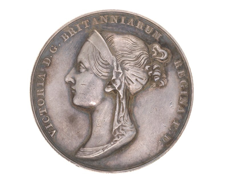 Silver medal commemorating the coronation of Queen Victoria, 1838