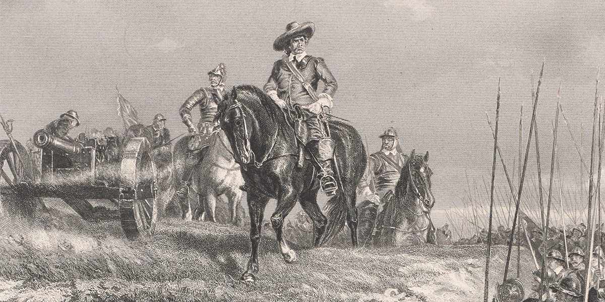 General Oliver Cromwell at Marston Moor, 1644
