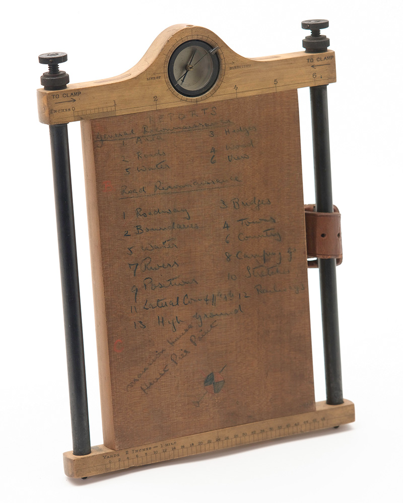Cavalry sketching board, 1913