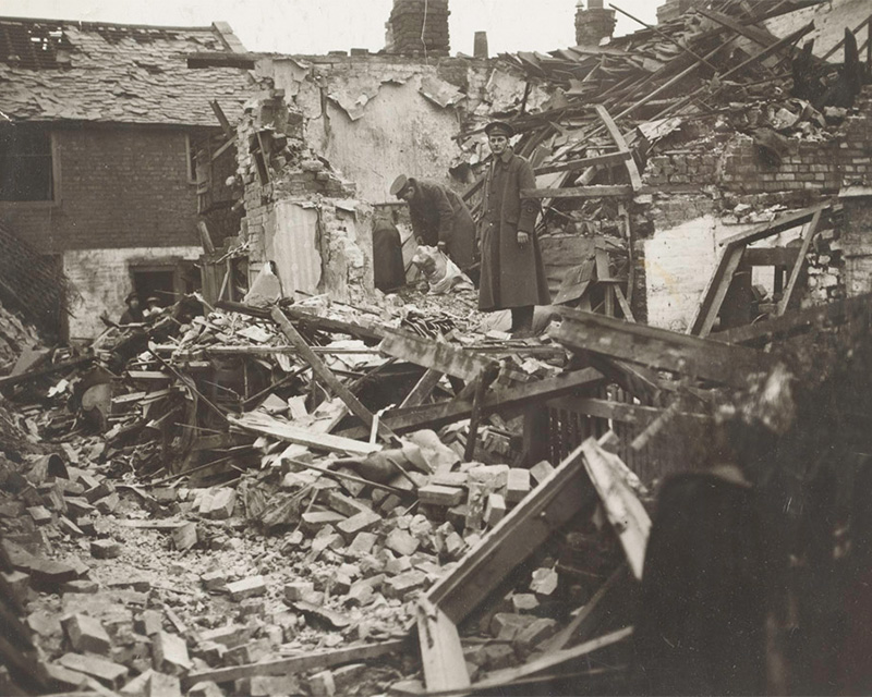 The air raid on King's Lynn, 1915