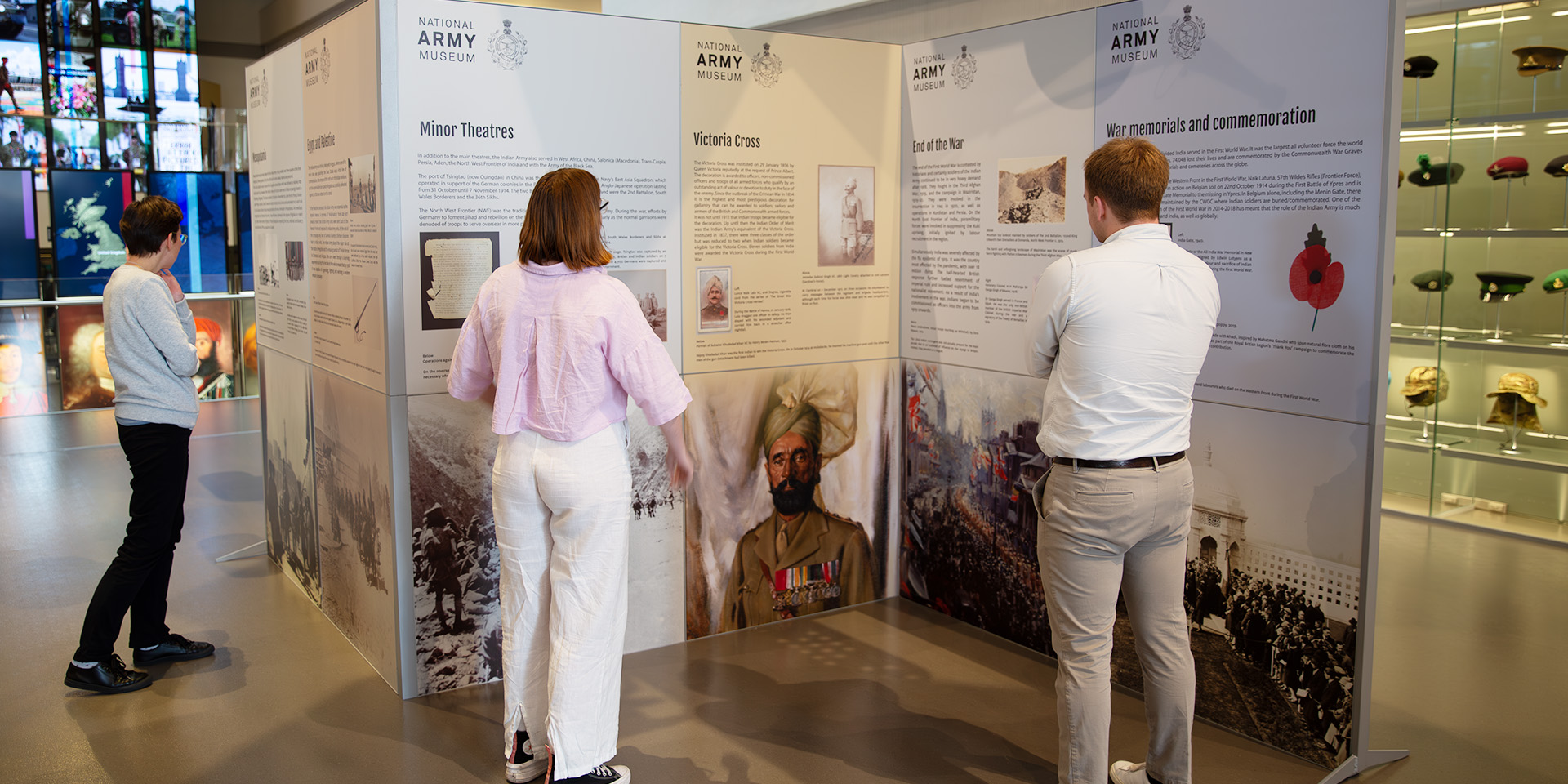 Indian Army in the First World War display