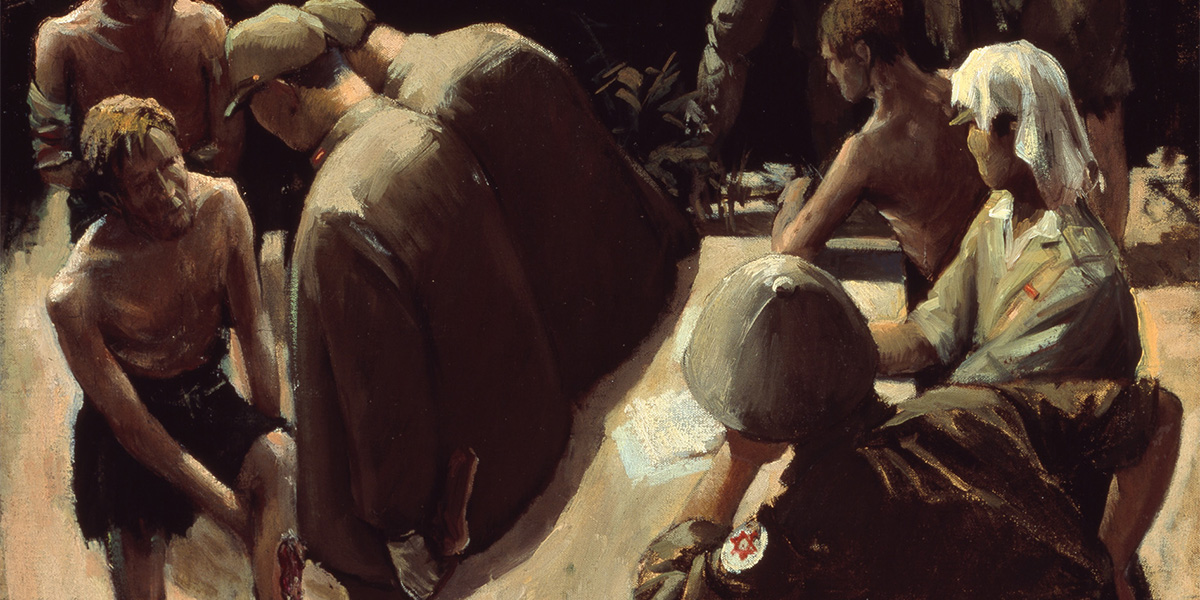 Medical Inspection, Chungkai Hospital Camp, 1943