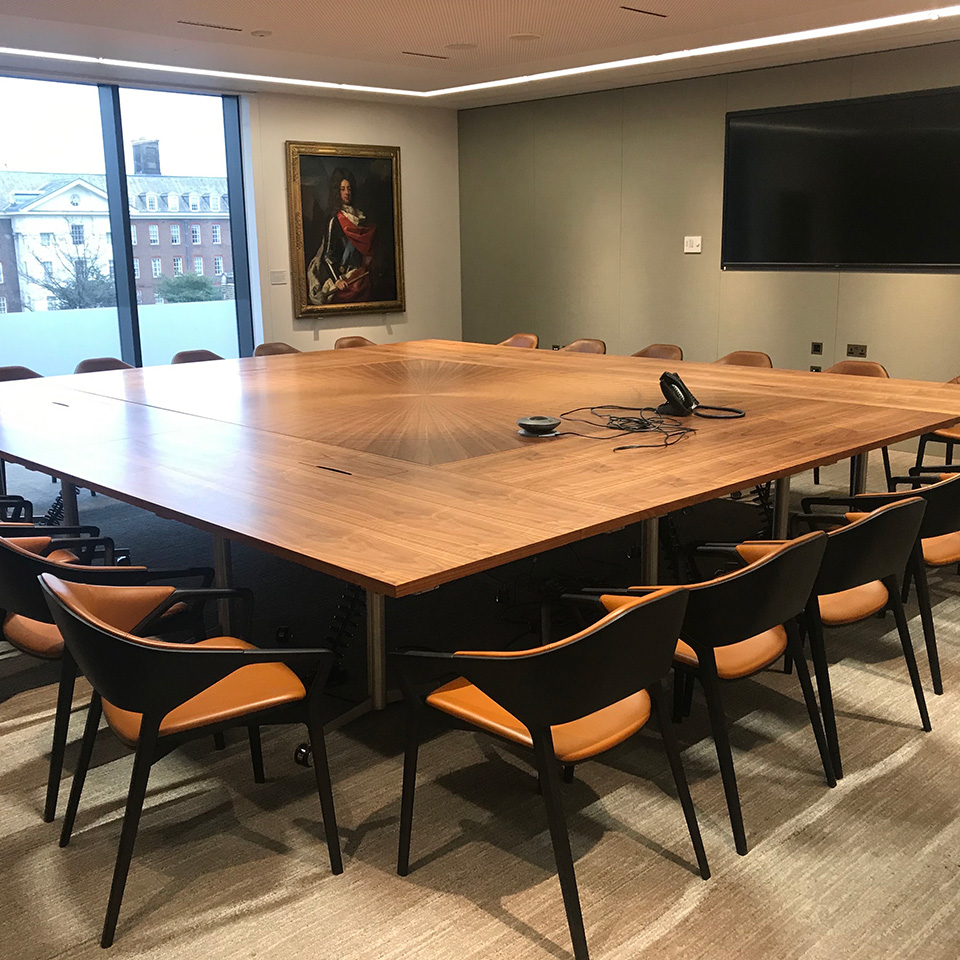 Boardroom layout