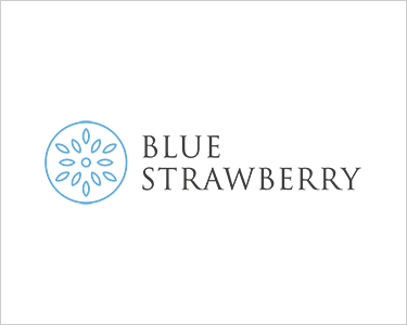 Blue Strawberry logo