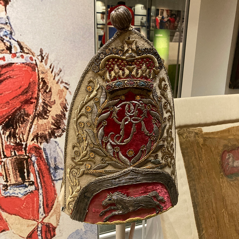 Grenadier cap, 65th Regiment of Foot, c1758