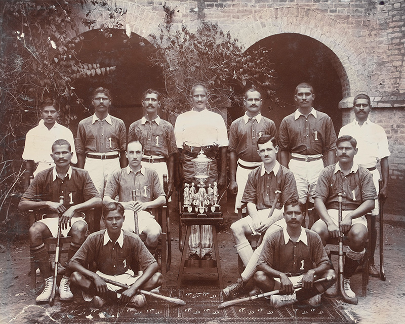 Hockey team of the 4th /1st Punjab Regiment, 1923-24