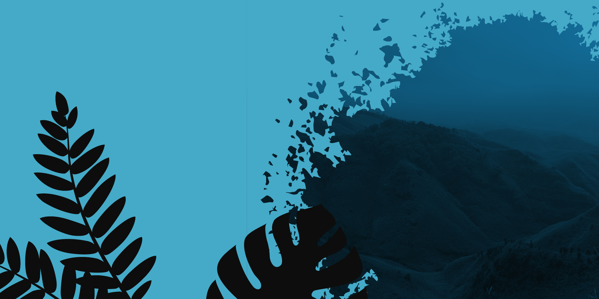 A graphical composite image representing the event