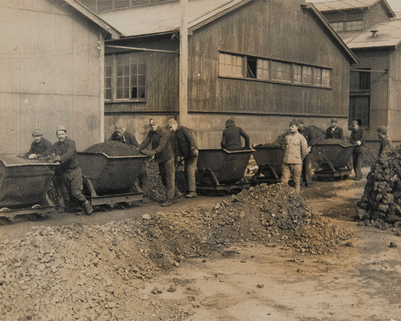 Prisoners of war employed as labourers by the Japanese, c1944