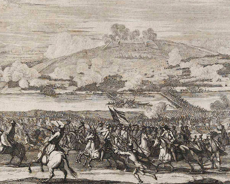 The Battle of Schellenberg, Bavaria, 1704