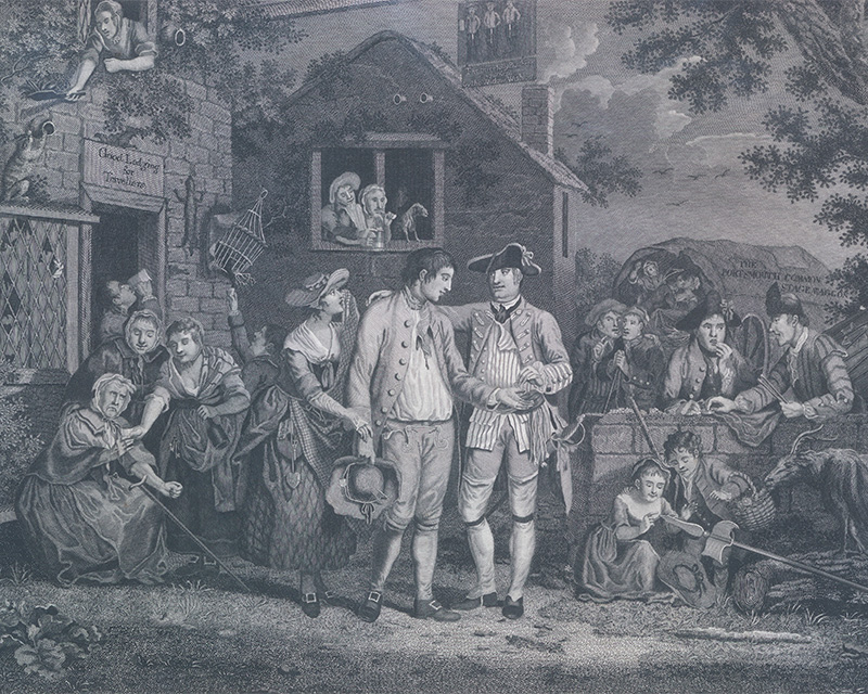 The Recruiting Sergeant, 1769.