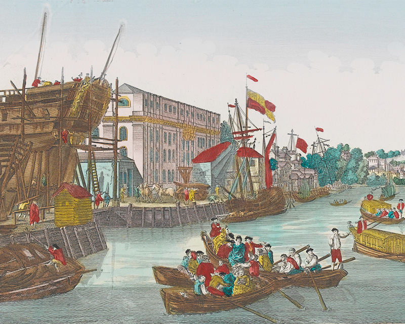 ‘Vue de la Nouvelle Yorck’, c1776