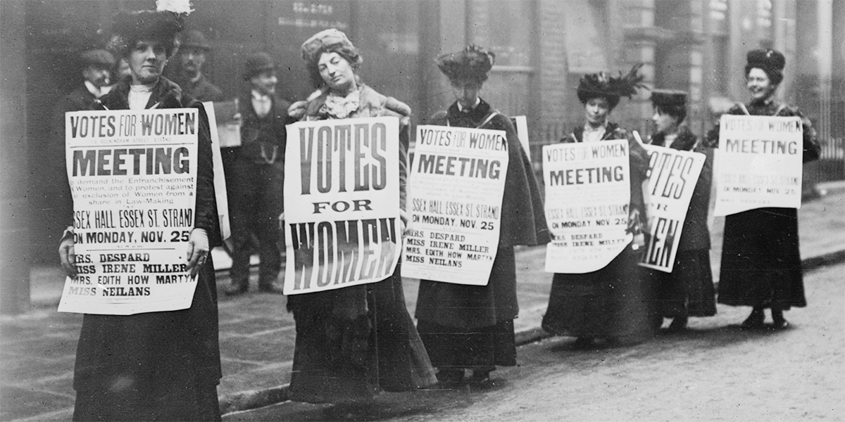 Suffragettes, London