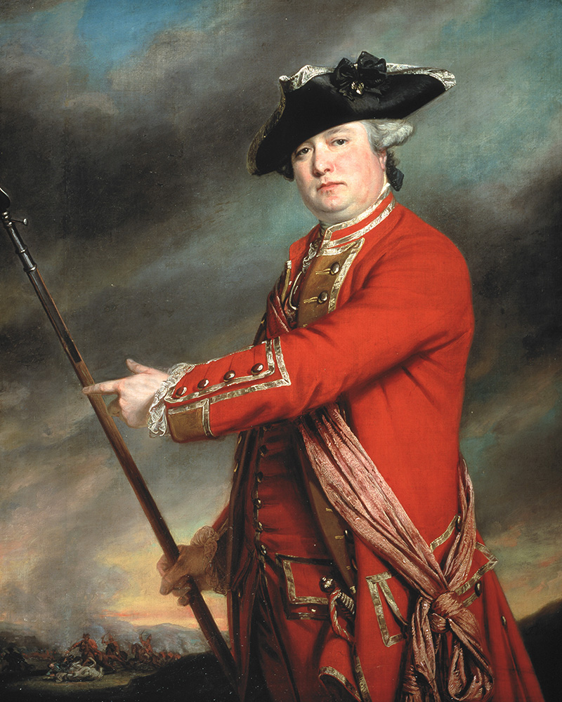 Lieutenant Colonel Francis Smith, 10th Regiment of Foot, 1764