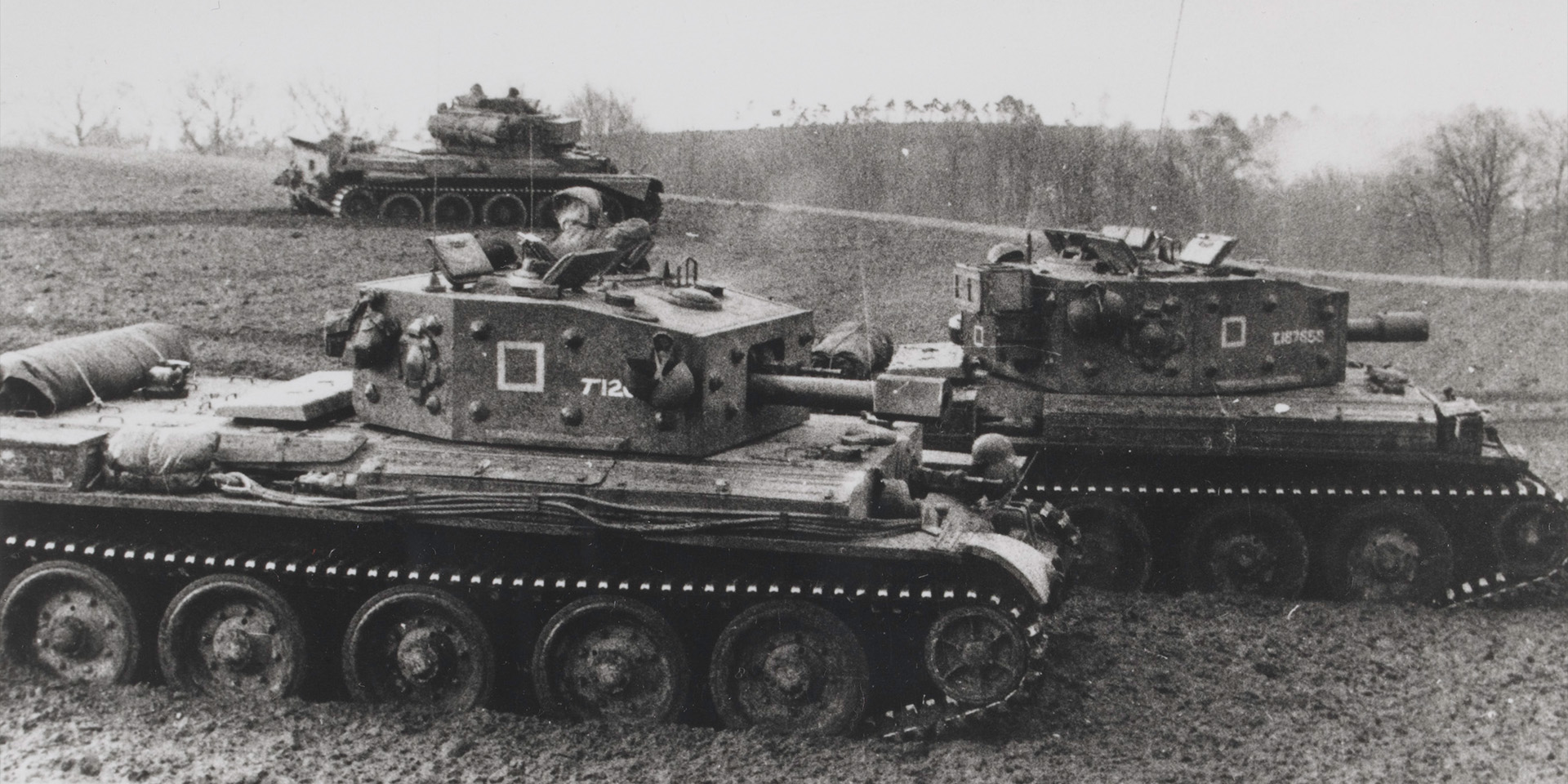 15th/19th King’s Royal Hussars near the Dortmund-Ems Canal, April 1945