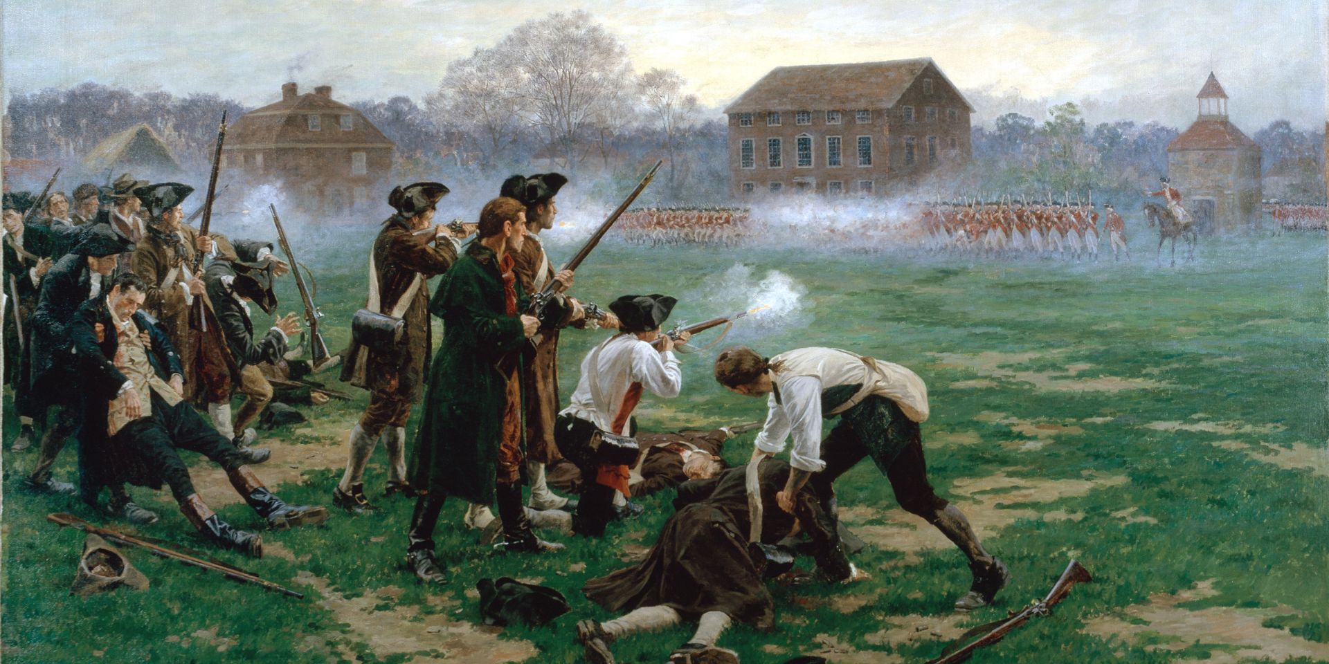 The Battle of Lexington, 1775