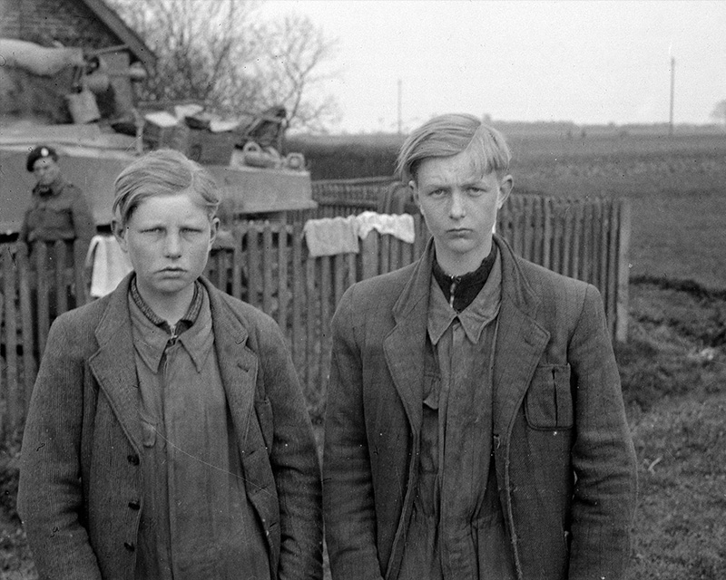 ‘Two Werewolves picked up at Asendorf’, 1945