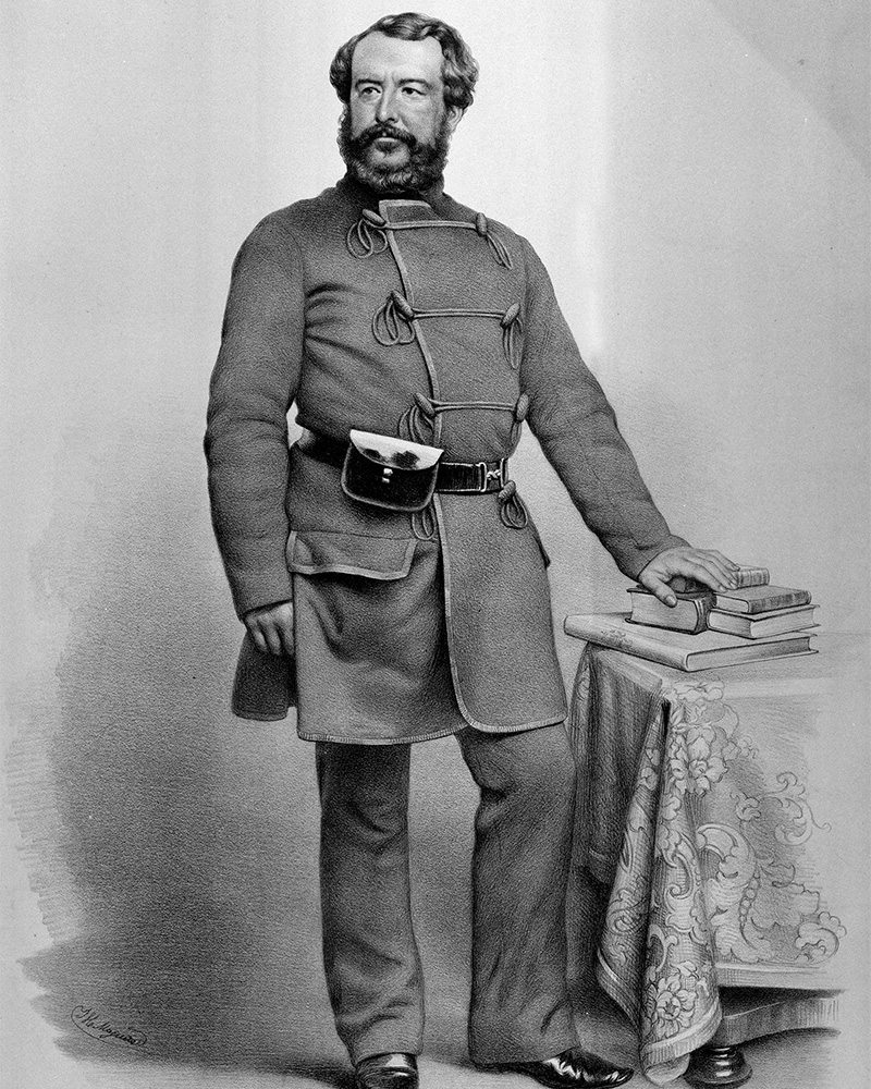 William Howard Russell, correspondent for 'The Times' in the Crimea