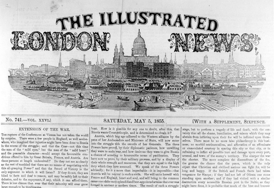 ‘The Illustrated London News', 5 May 1855