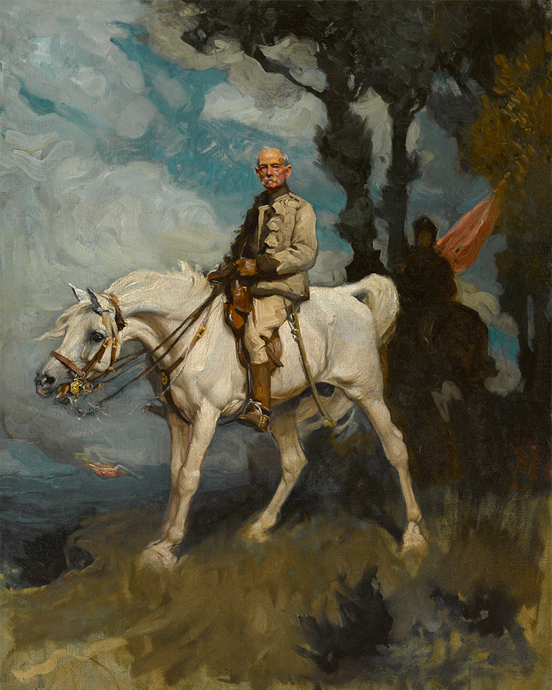 General Sir Frederick Sleigh Roberts, on his horse Vonolel, 1894
