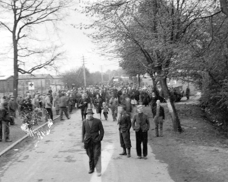 ‘Liberated displaced persons, mainly Poles’, 1945