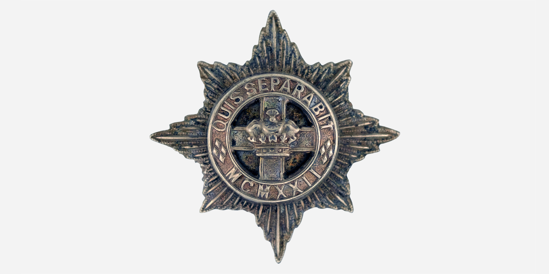 Badge, 4th/7th Royal Dragoon Guards, c1968