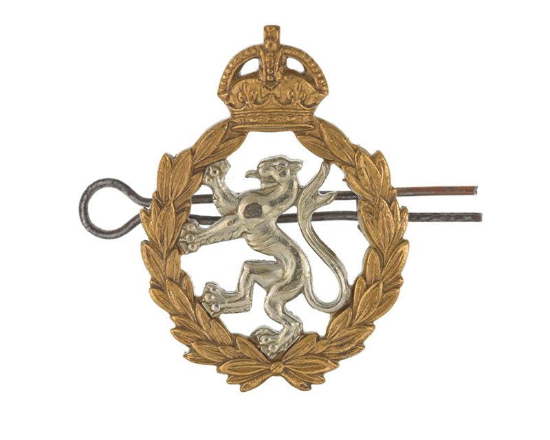 Other ranks’ cap badge, Women’s Royal Army Corps, c1950