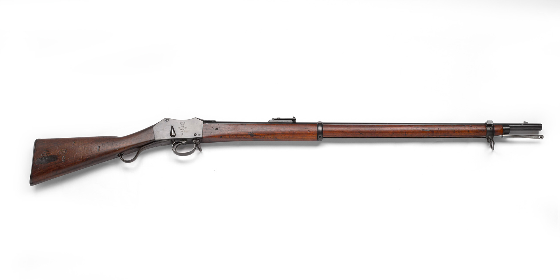 Martini-Henry Rifle of the type used by the British at Rorke’s Drift, c1876
