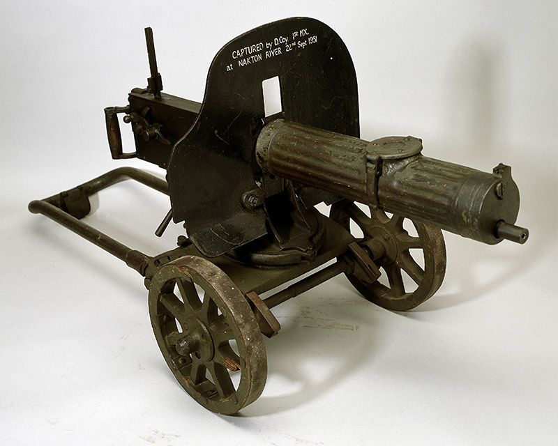 Russian Maxim 7.62mm M1910 machine gun, 1944