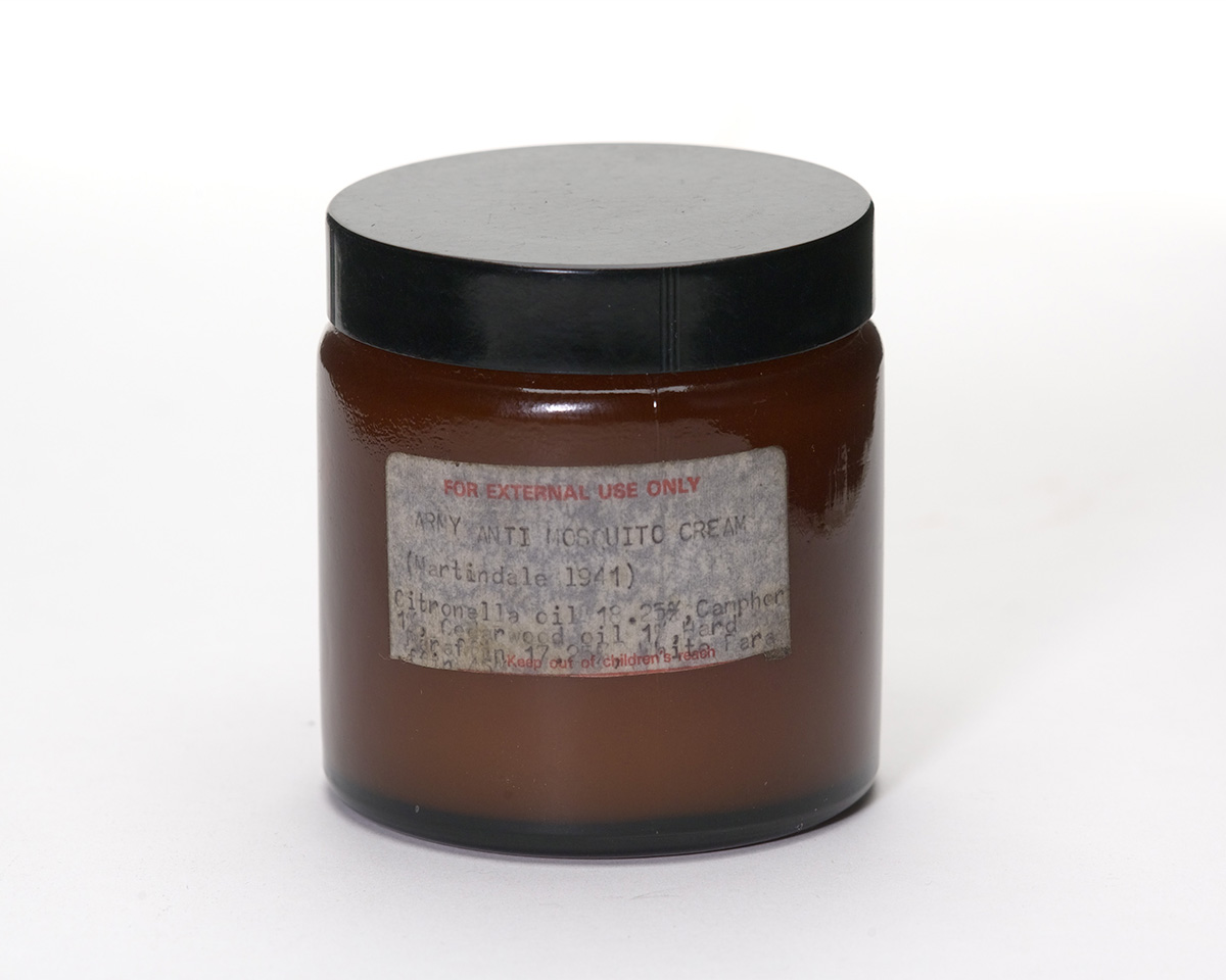Army anti-mosquito cream, 1941