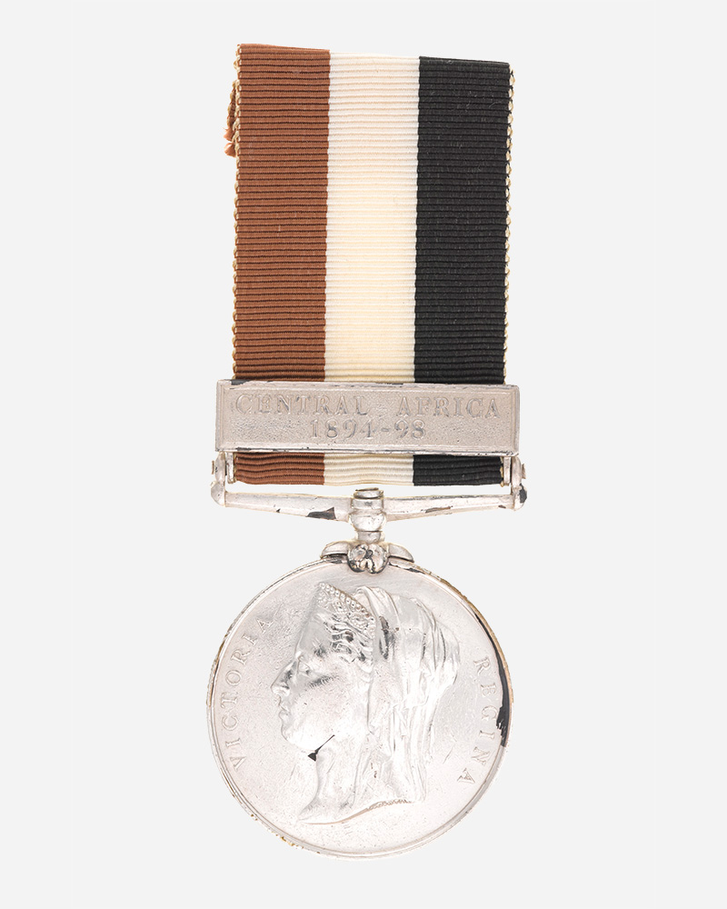 Central Africa Medal 1891-98, with clasp: ‘Central Africa 1894-98’ (obverse)