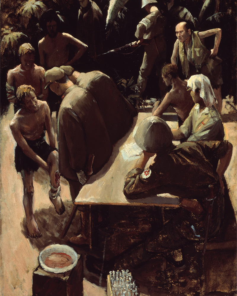 Medical Inspection, Chungkai Hospital Camp, 1943