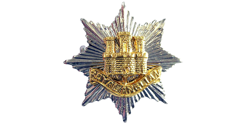 Cap badge, The Royal Anglian Regiment, c2000