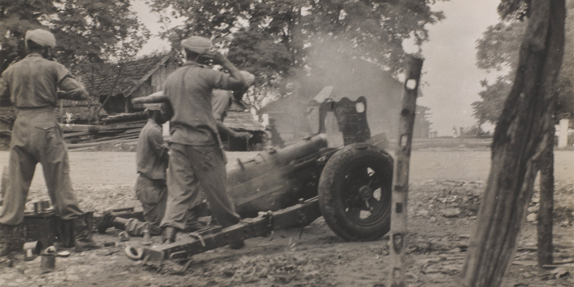 British Indian operations against Indonesian nationalists in Java, c1945