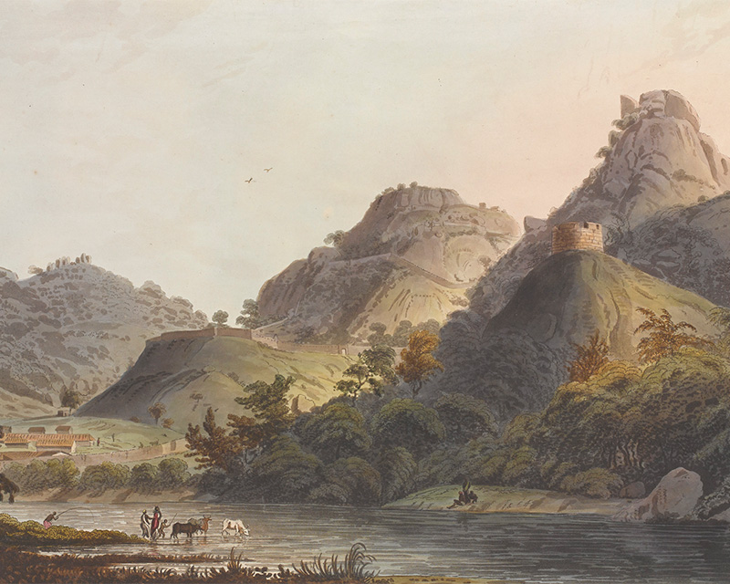 ‘West View of Rangherry’, 1791
