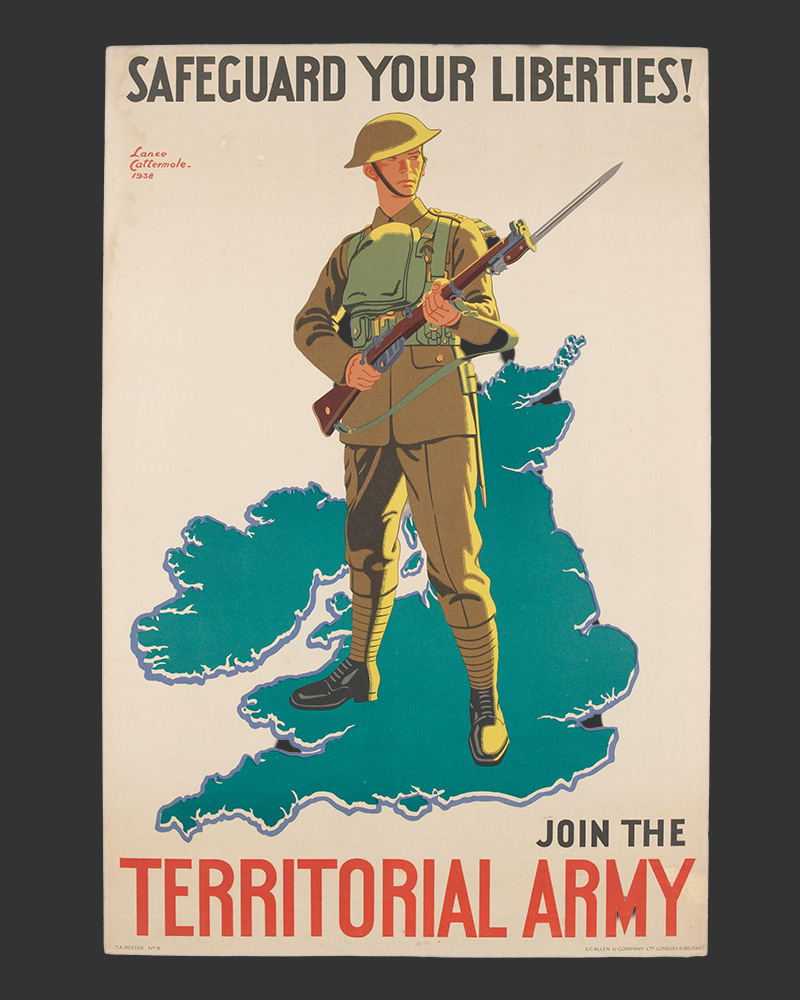 'Safeguard Your Liberties! Join The Territorial Army', 1938