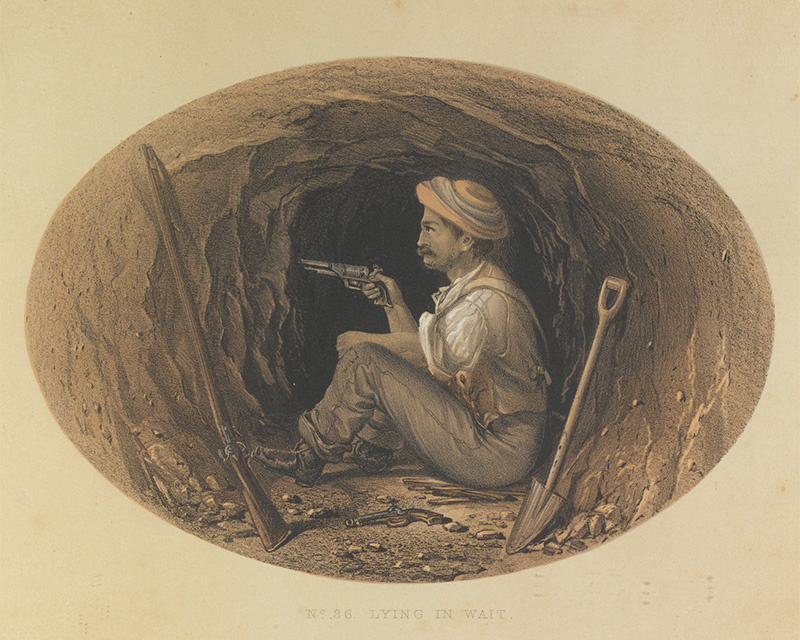 'Lying in wait', Lucknow