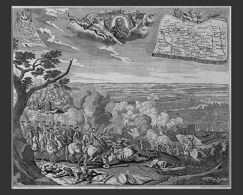 The Battle of Dettingen, 27 June 1743