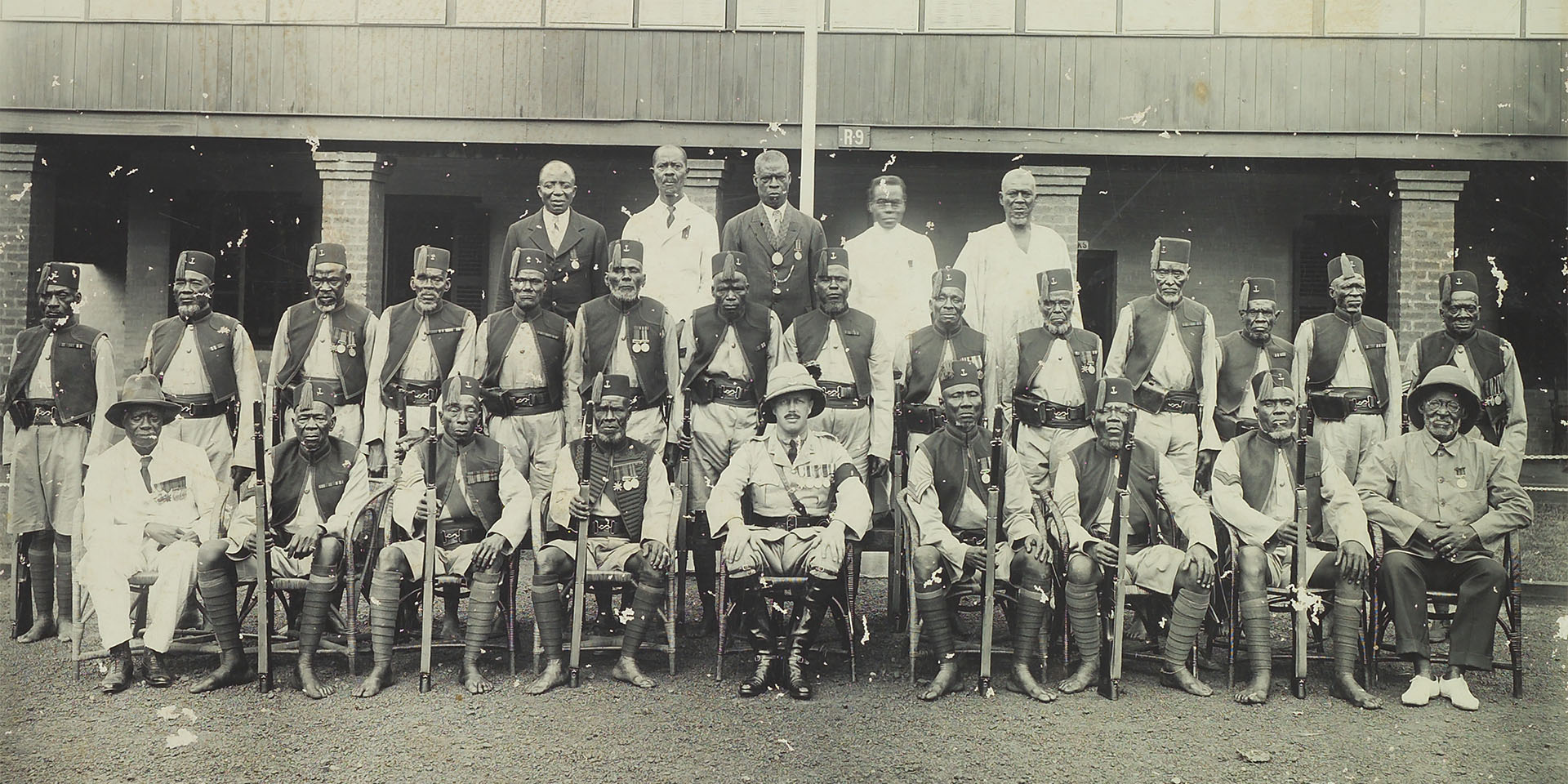Members of the West African Frontier Force, c1900 