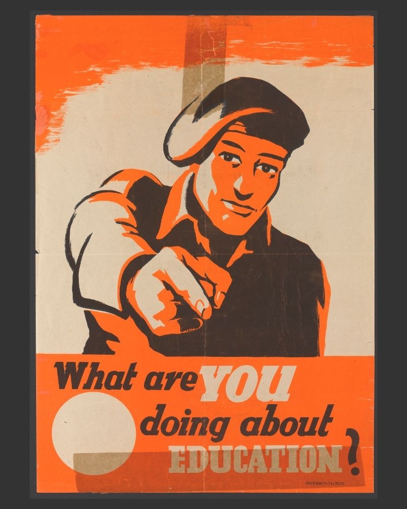 Army Education Poster
