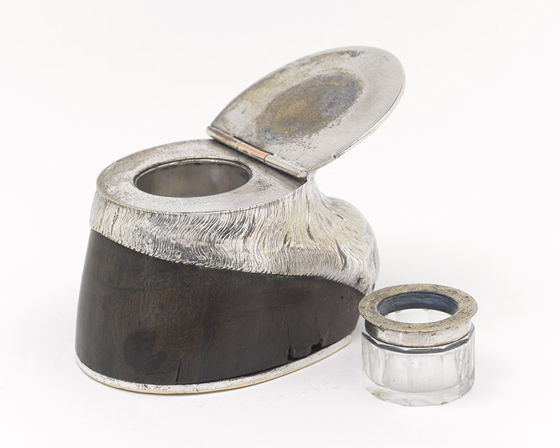 Inkwell made from Jimson's hoof, 1912