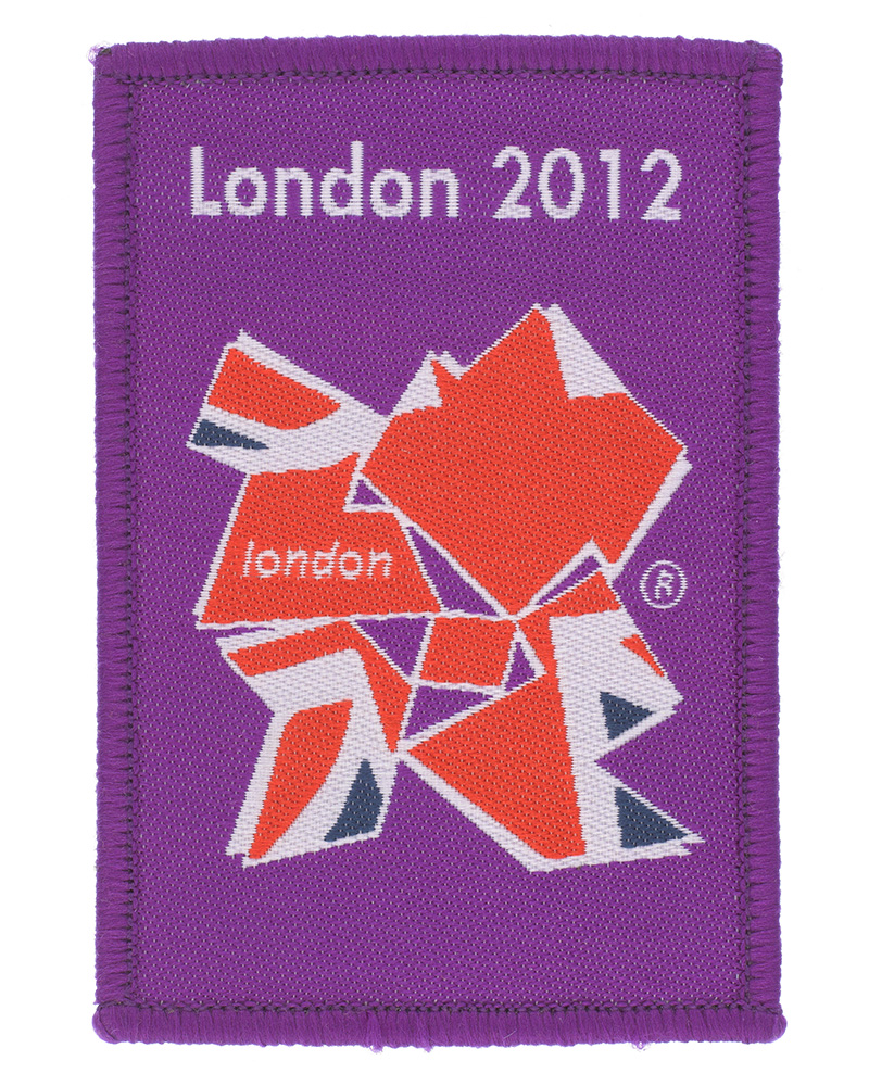 Shoulder badge worn by soldiers during the London Olympic Games, 2012