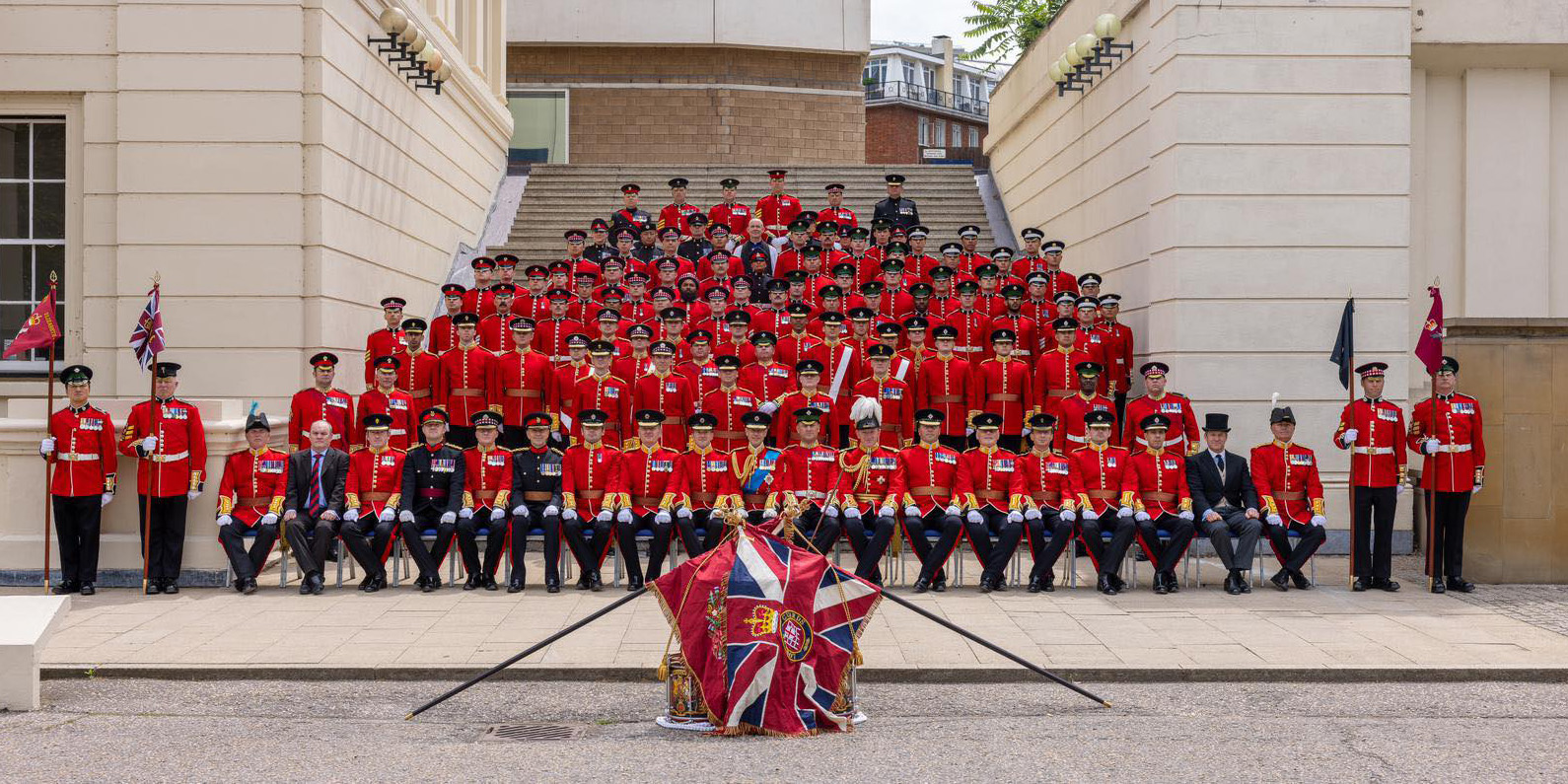 Group photograph of the London Guards