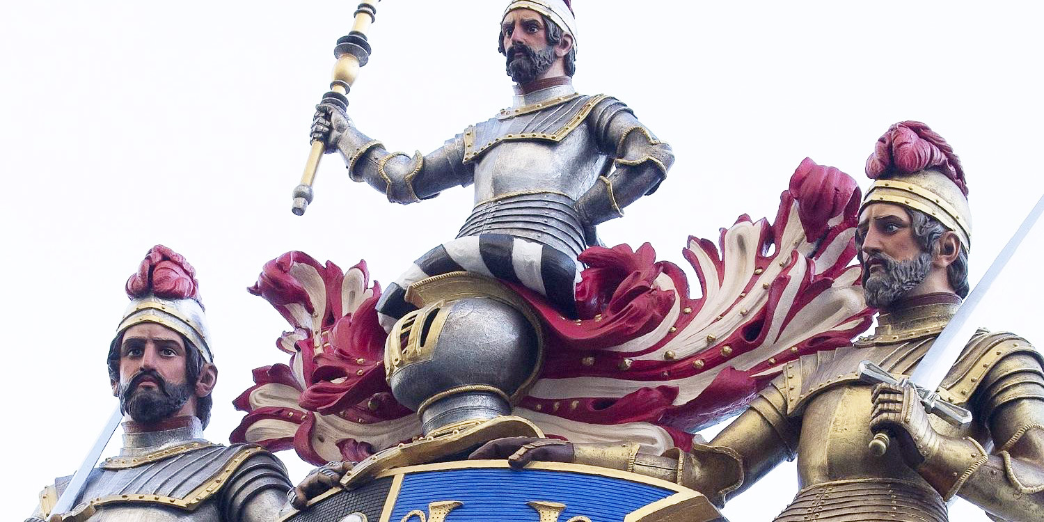 Architectural decoration from Armourers' Hall